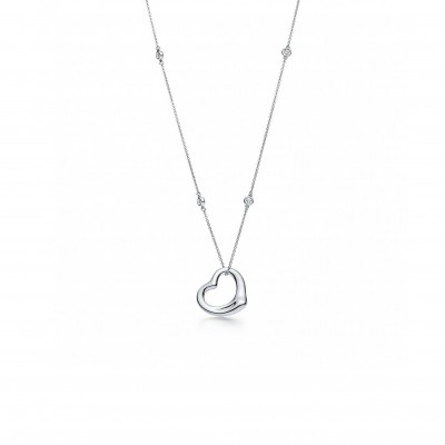 TIFFANY ELSA PERETTI® DIAMONDS BY THE YARD® OPEN HEART PENDANT 60700168